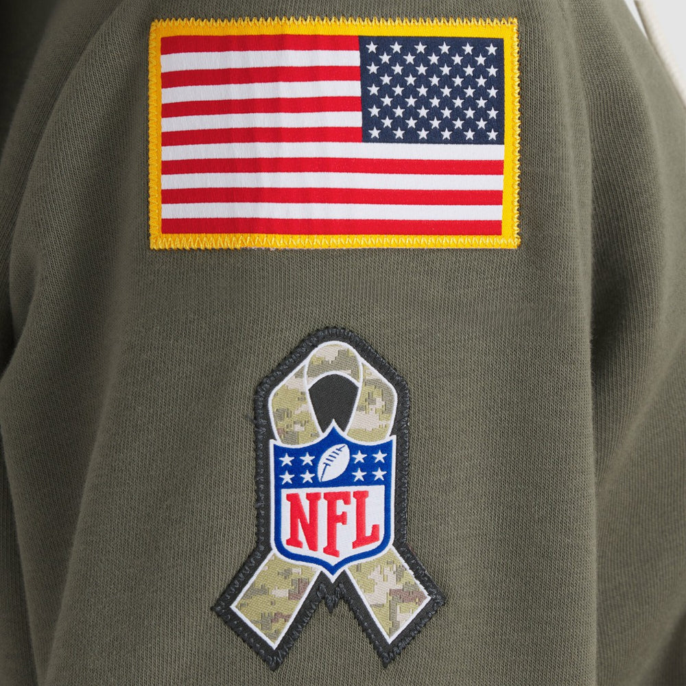 Green Bay Packers Nike Women's 2025 Salute to Service Sideline Standard Issue Dri-FIT Hoodie