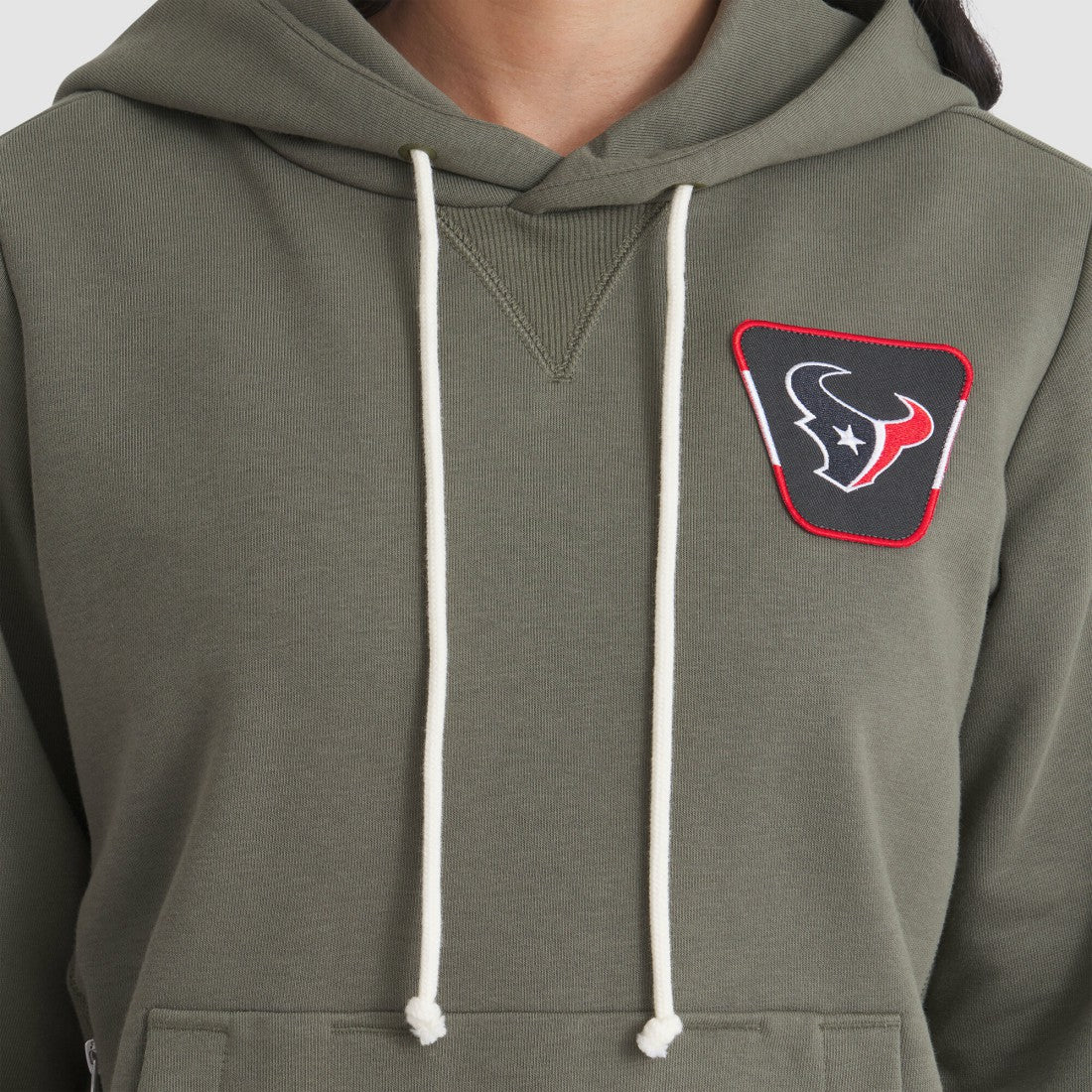 Houston Texans Nike Women's 2025 Salute to Service Sideline Standard Issue Dri-FIT Hoodie