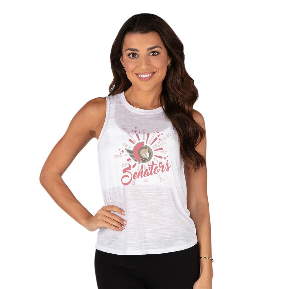 Ottawa Senators Concepts Sport Women's Infuse Knit Tank Top Outlet