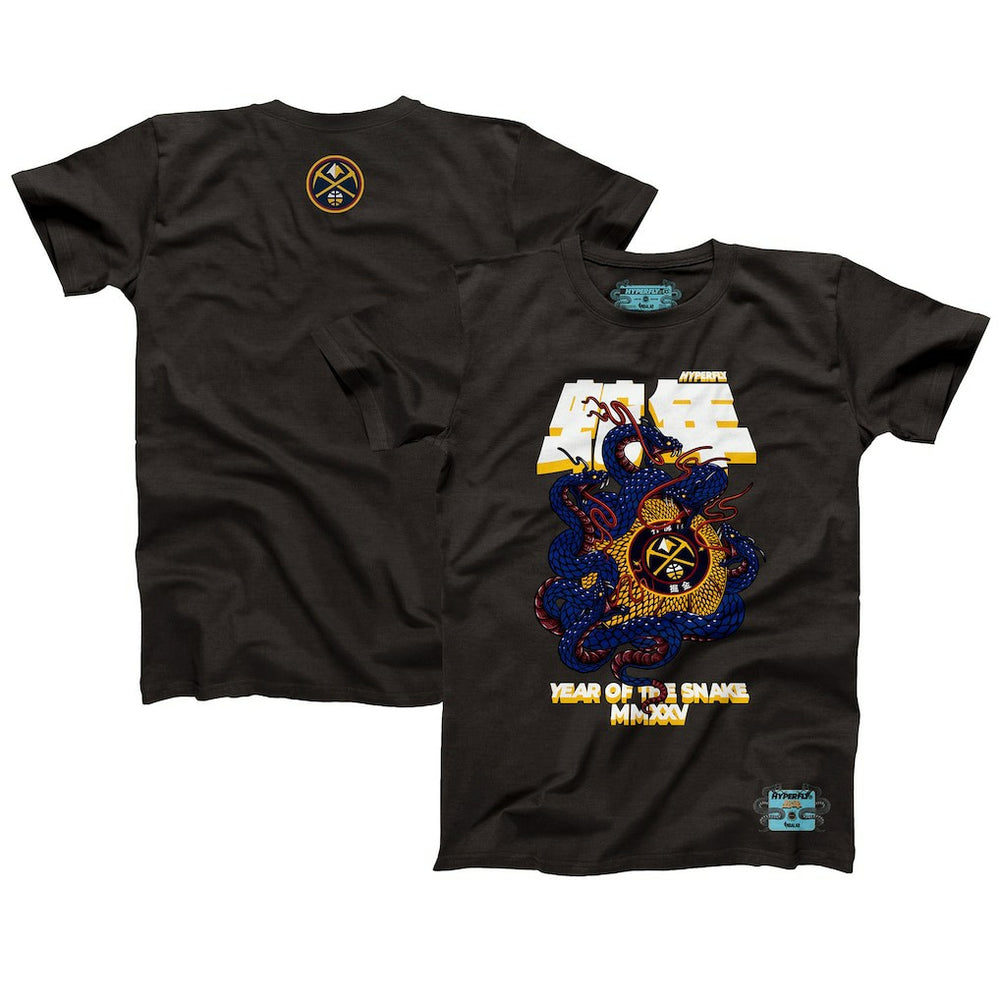 Denver Nuggets NBALab x Hyperfly Unisex Year of the Snake Lunar New Year Collection T-Shirt sale On Sale