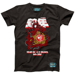 Atlanta Hawks NBALab x Hyperfly Unisex Year of the Snake Lunar New Year Collection T-Shirt For Sale