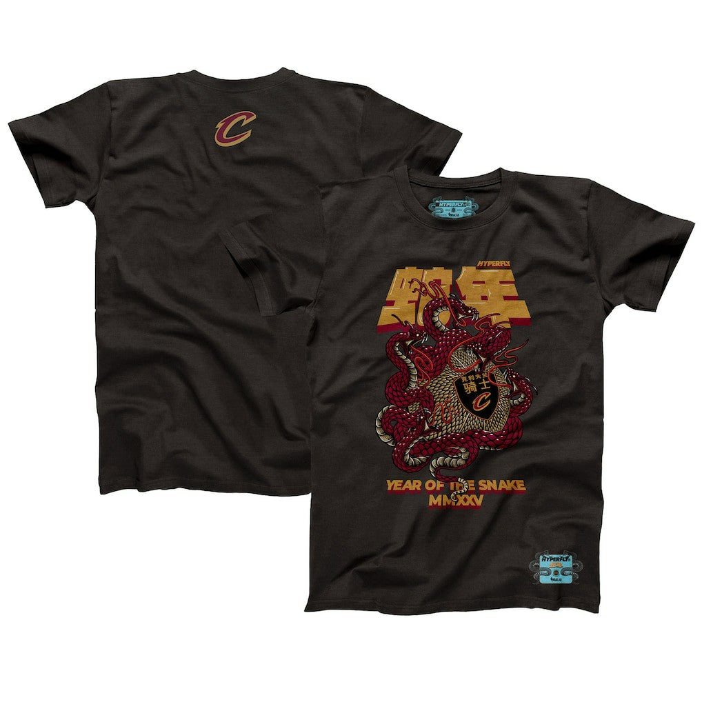 Cleveland Cavaliers NBALab x Hyperfly Unisex Year of the Snake Lunar New Year Collection T-Shirt sale New