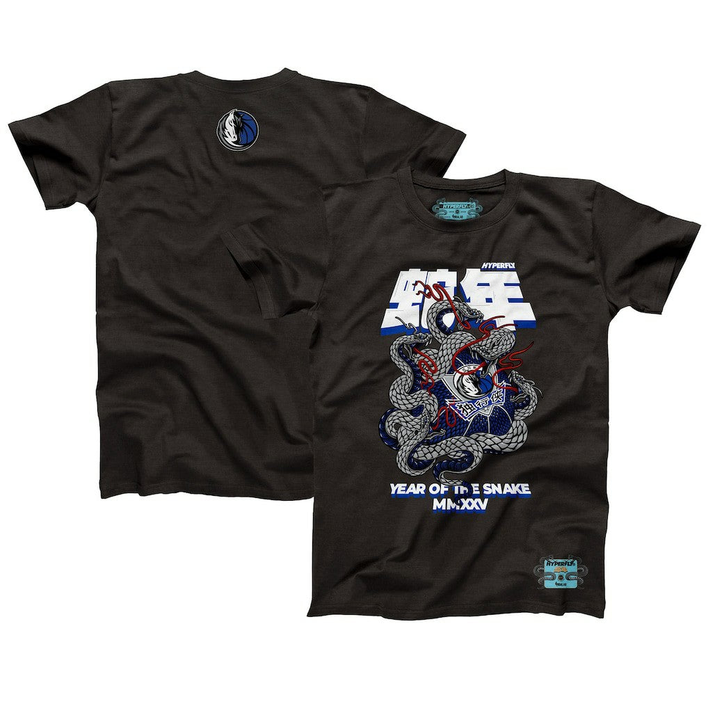 Dallas Mavericks NBALab x Hyperfly Unisex Year of the Snake Lunar New Year Collection T-Shirt sale For Sale
