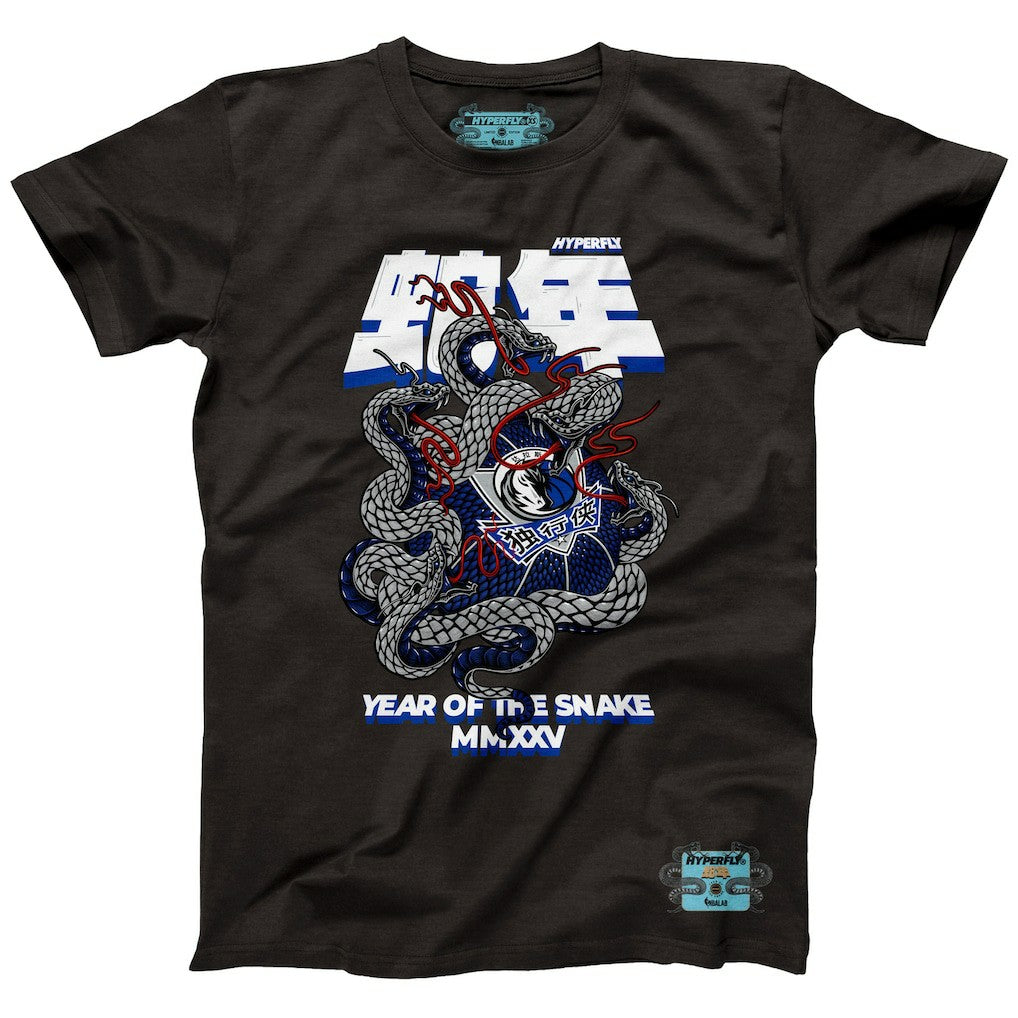 Dallas Mavericks NBALab x Hyperfly Unisex Year of the Snake Lunar New Year Collection T-Shirt sale For Sale