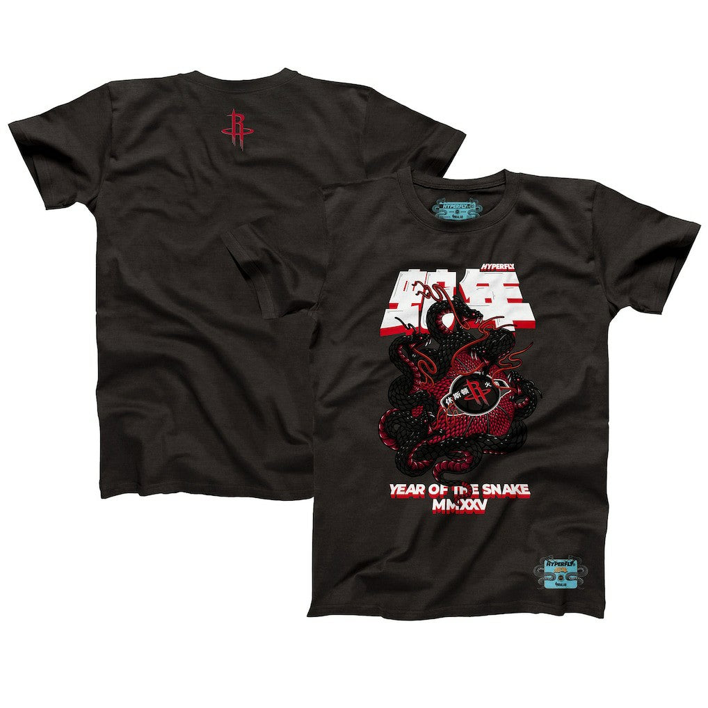 Houston Rockets NBALab x Hyperfly Unisex Year of the Snake Lunar New Year Collection T-Shirt On Sale