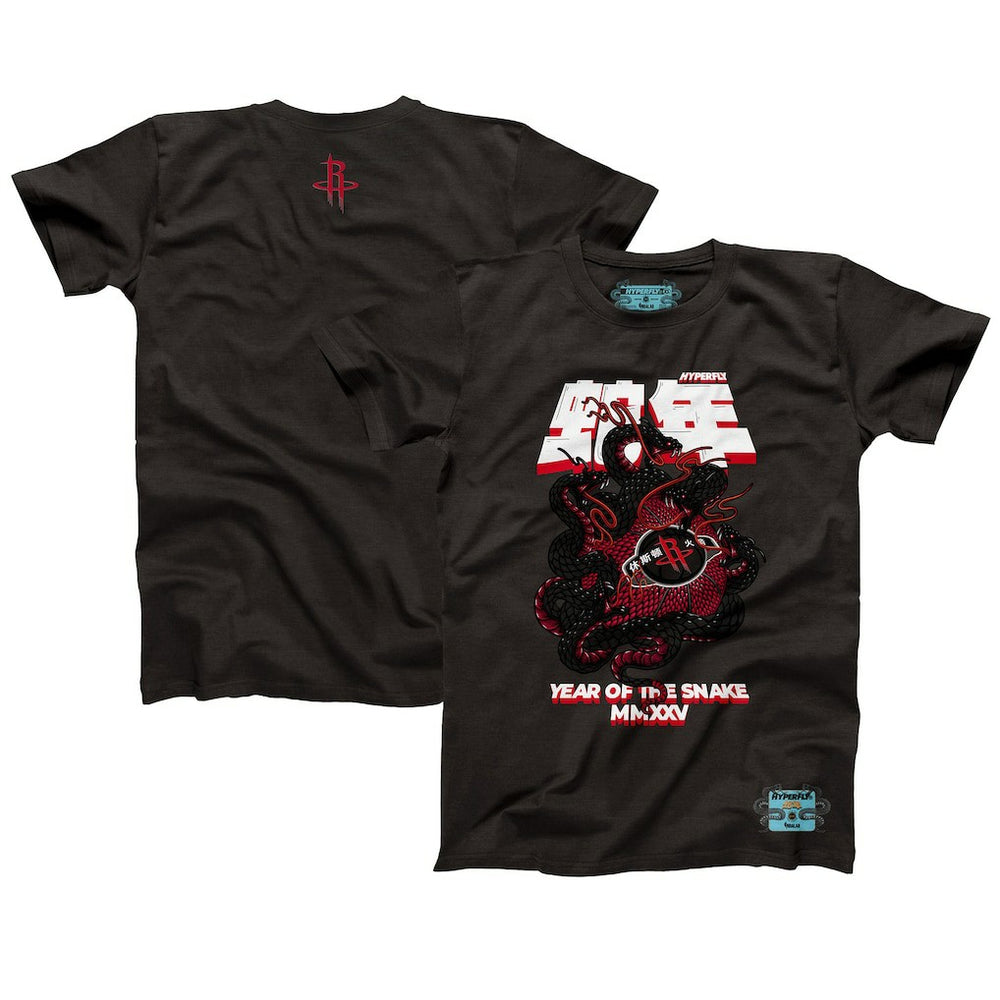 Houston Rockets NBALab x Hyperfly Unisex Year of the Snake Lunar New Year Collection T-Shirt On Sale