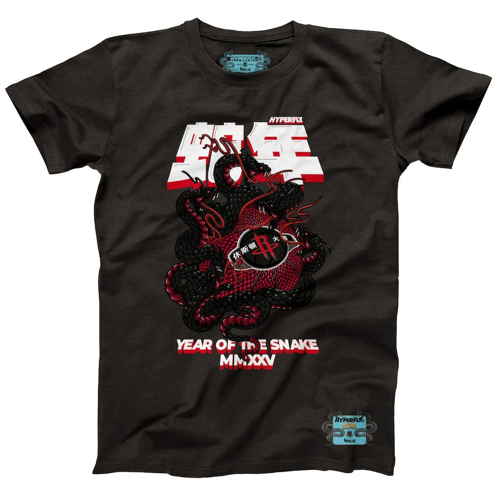 Houston Rockets NBALab x Hyperfly Unisex Year of the Snake Lunar New Year Collection T-Shirt On Sale