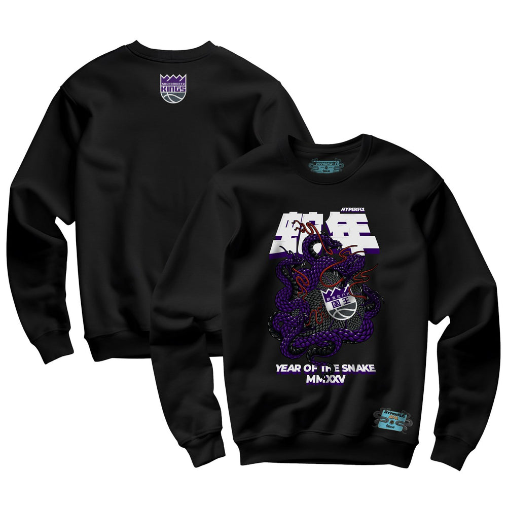 Sacramento Kings NBALab x Hyperfly Unisex Year of the Snake Lunar New Year Collection Sweatshirt New