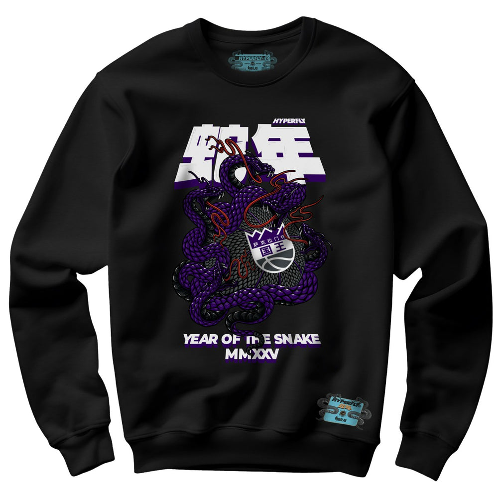 Sacramento Kings NBALab x Hyperfly Unisex Year of the Snake Lunar New Year Collection Sweatshirt New