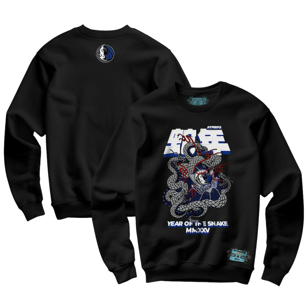 Dallas Mavericks NBALab x Hyperfly Unisex Year of the Snake Lunar New Year Collection Sweatshirt sale On Sale