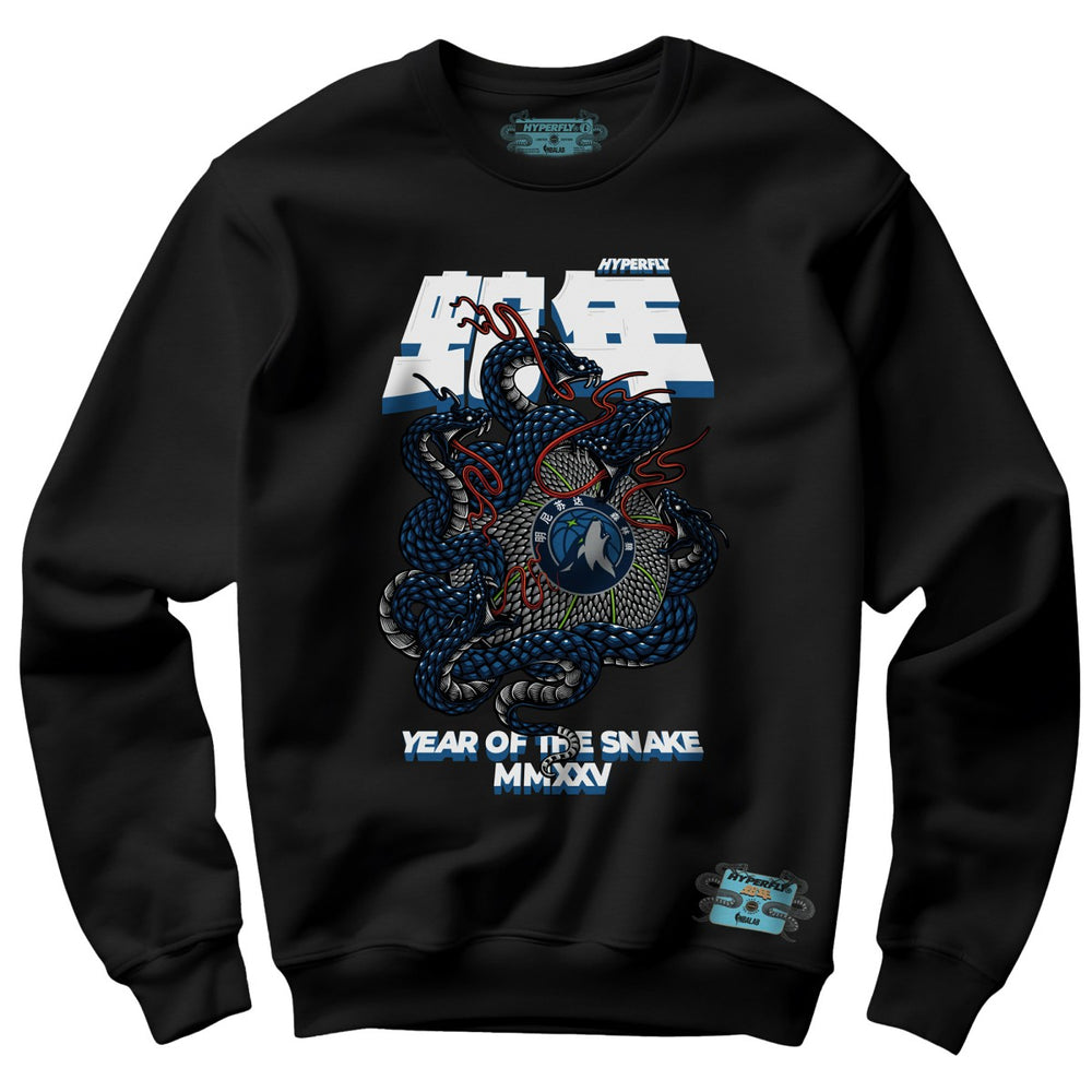 Minnesota Timberwolves NBALab x Hyperfly Unisex Year of the Snake Lunar New Year Collection Sweatshirt Outlet