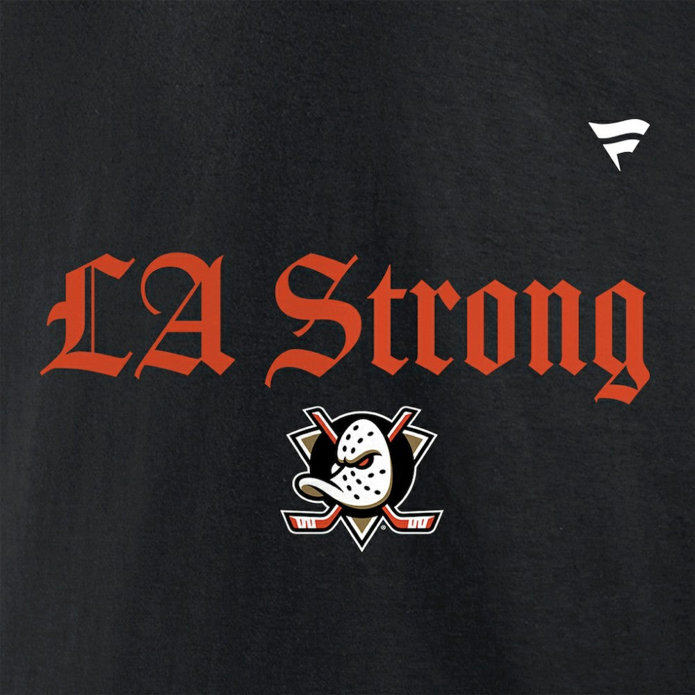 Anaheim Ducks Fanatics Unisex LA Strong T-Shirt On Sale