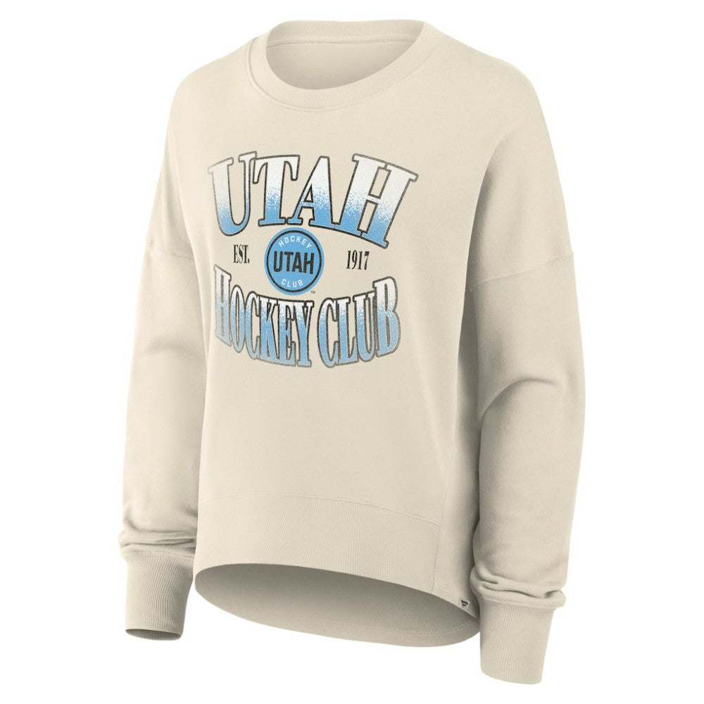 Utah Hockey Club Fanatics Women's Oversized Slice Pullover Sweatshirt Sale