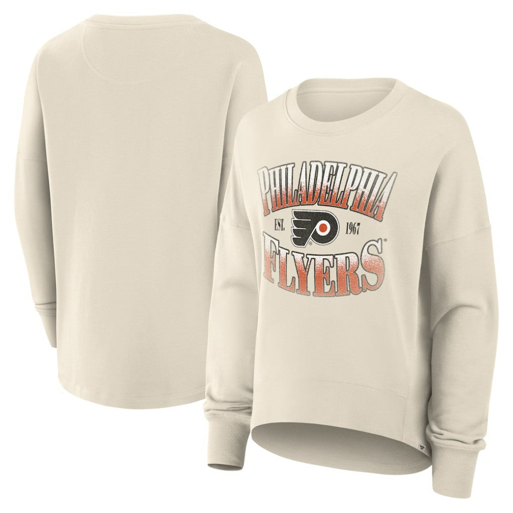 Philadelphia Flyers Fanatics Women's Oversized Slice Pullover Sweatshirt Online