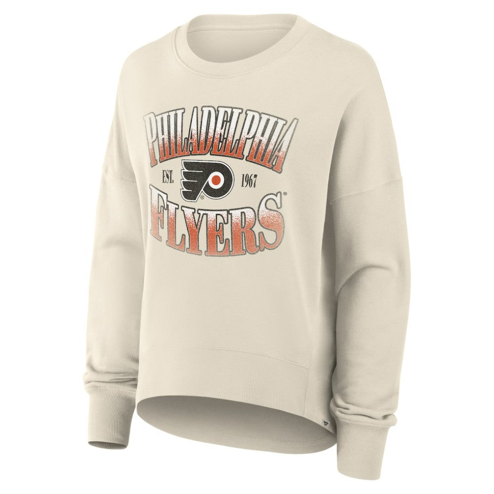 Philadelphia Flyers Fanatics Women's Oversized Slice Pullover Sweatshirt Online