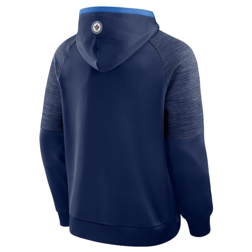 Winnipeg Jets Fanatics Goaltender Defender Pullover Hoodie Online