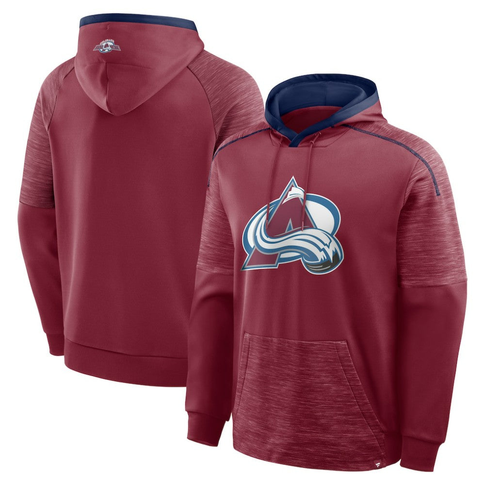 Colorado Avalanche Fanatics Goaltender Defender Pullover Hoodie Discount