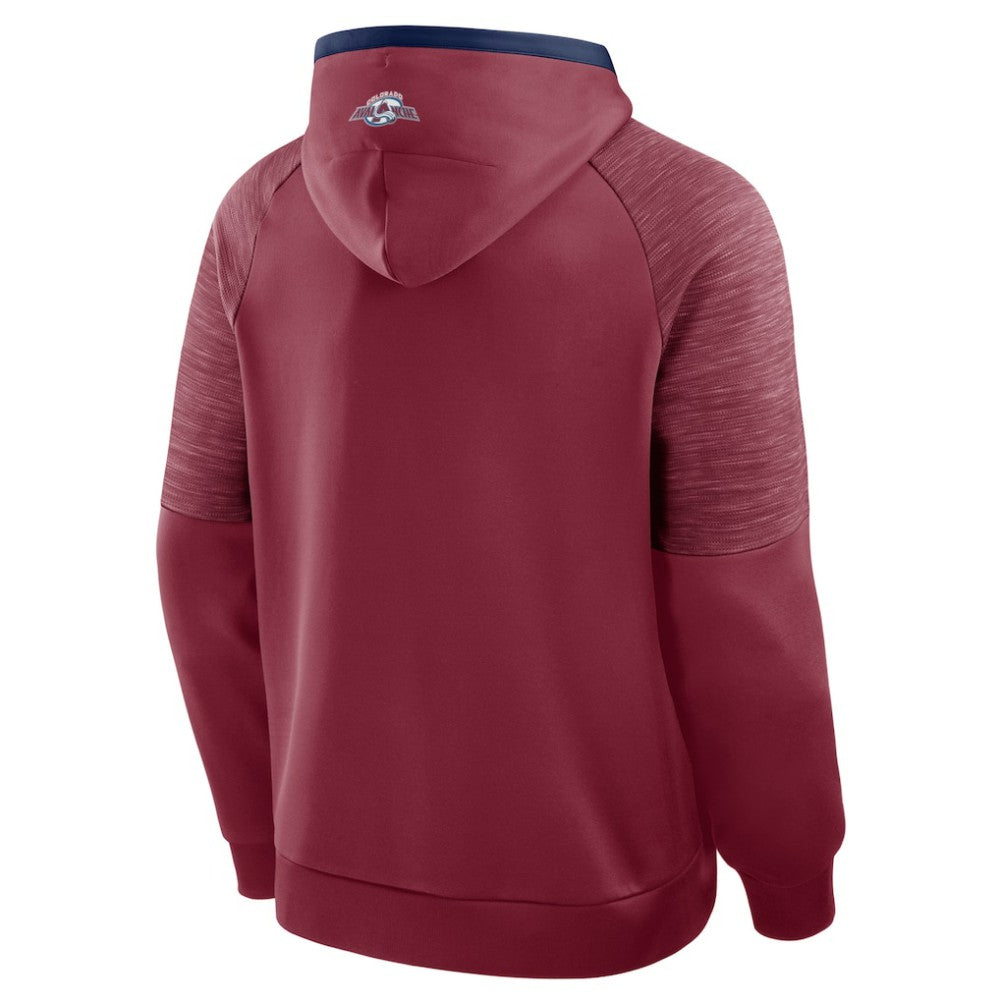 Colorado Avalanche Fanatics Goaltender Defender Pullover Hoodie Discount