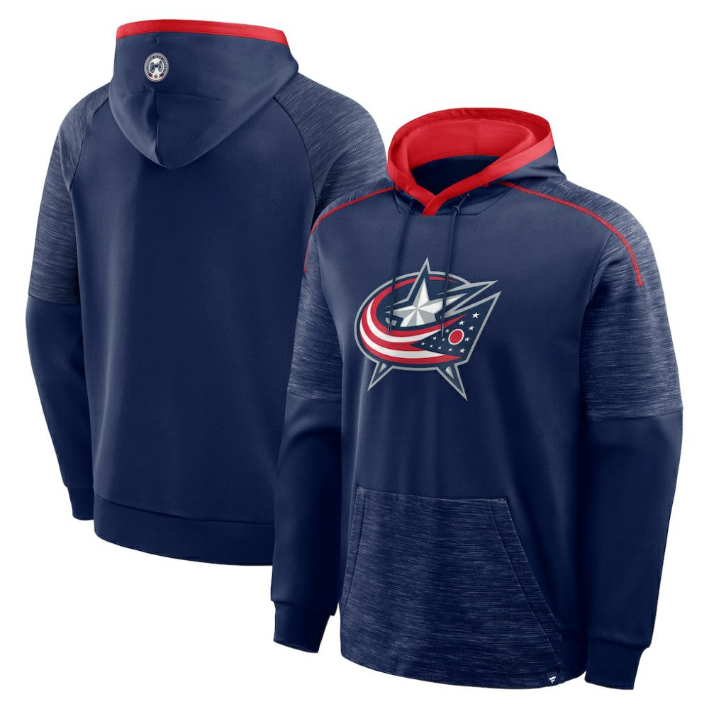 Columbus Blue Jackets Fanatics Goaltender Defender Pullover Hoodie Sale