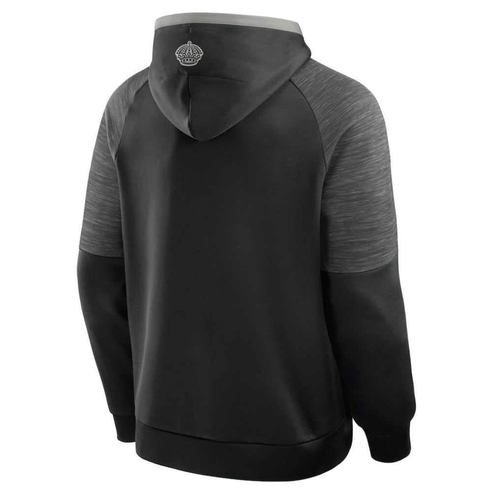 Los Angeles Kings Fanatics Goaltender Defender Pullover Hoodie Outlet