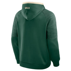 Minnesota Wild Fanatics Goaltender Defender Pullover Hoodie On Sale