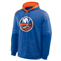 New York Islanders Fanatics Goaltender Defender Pullover Hoodie On Sale