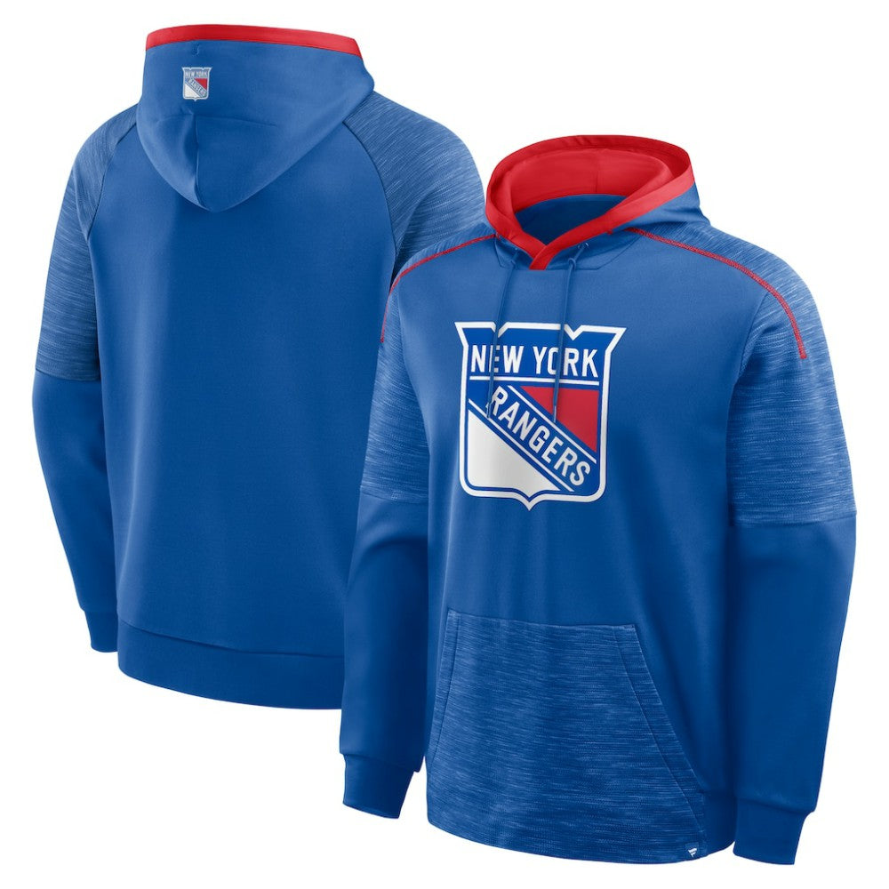 New York Rangers Fanatics Goaltender Defender Pullover Hoodie Outlet