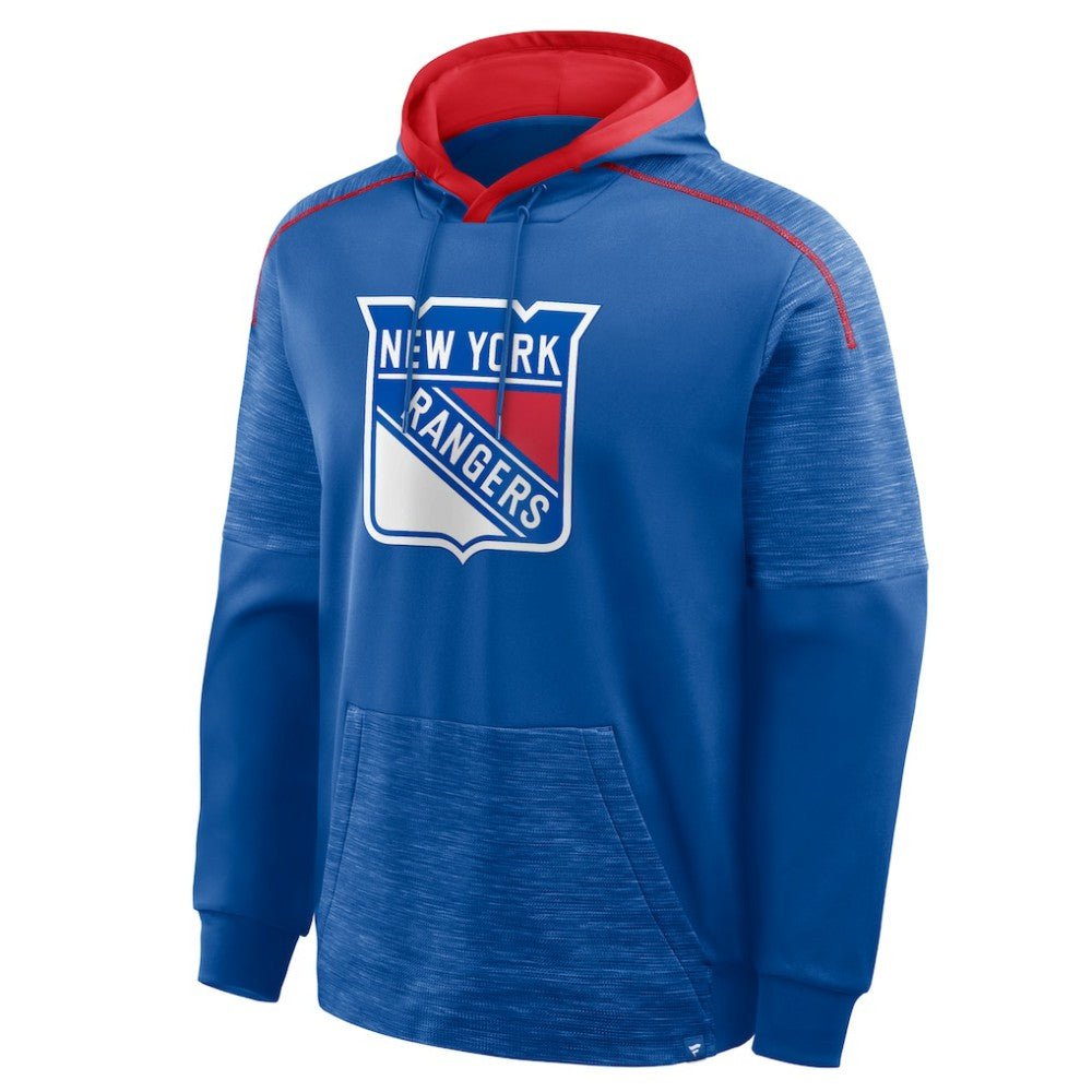 New York Rangers Fanatics Goaltender Defender Pullover Hoodie Outlet