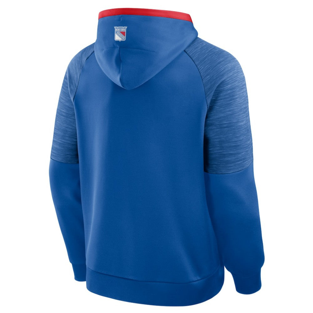 New York Rangers Fanatics Goaltender Defender Pullover Hoodie Outlet