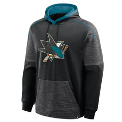 San Jose Sharks Fanatics Goaltender Defender Pullover Hoodie On Sale