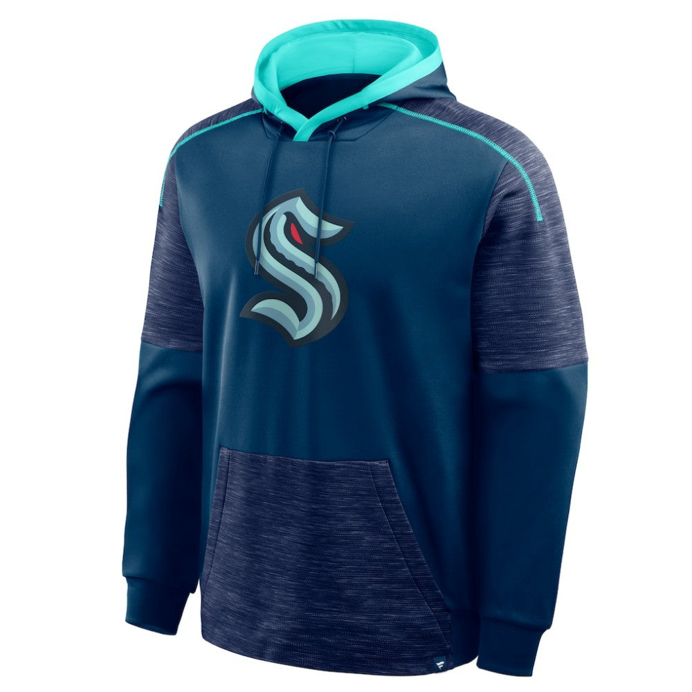 Seattle Kraken Fanatics Goaltender Defender Pullover Hoodie For Sale