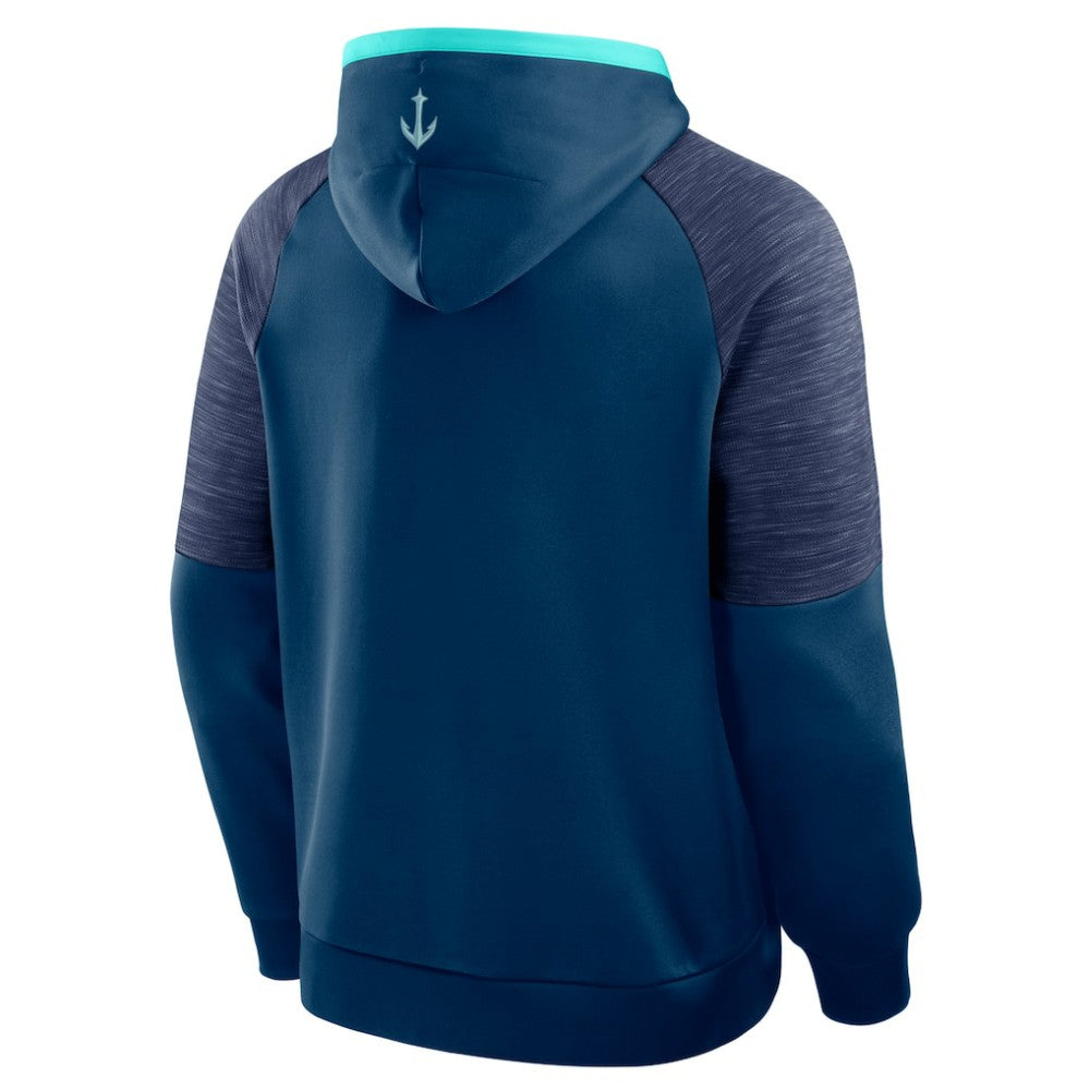 Seattle Kraken Fanatics Goaltender Defender Pullover Hoodie For Sale