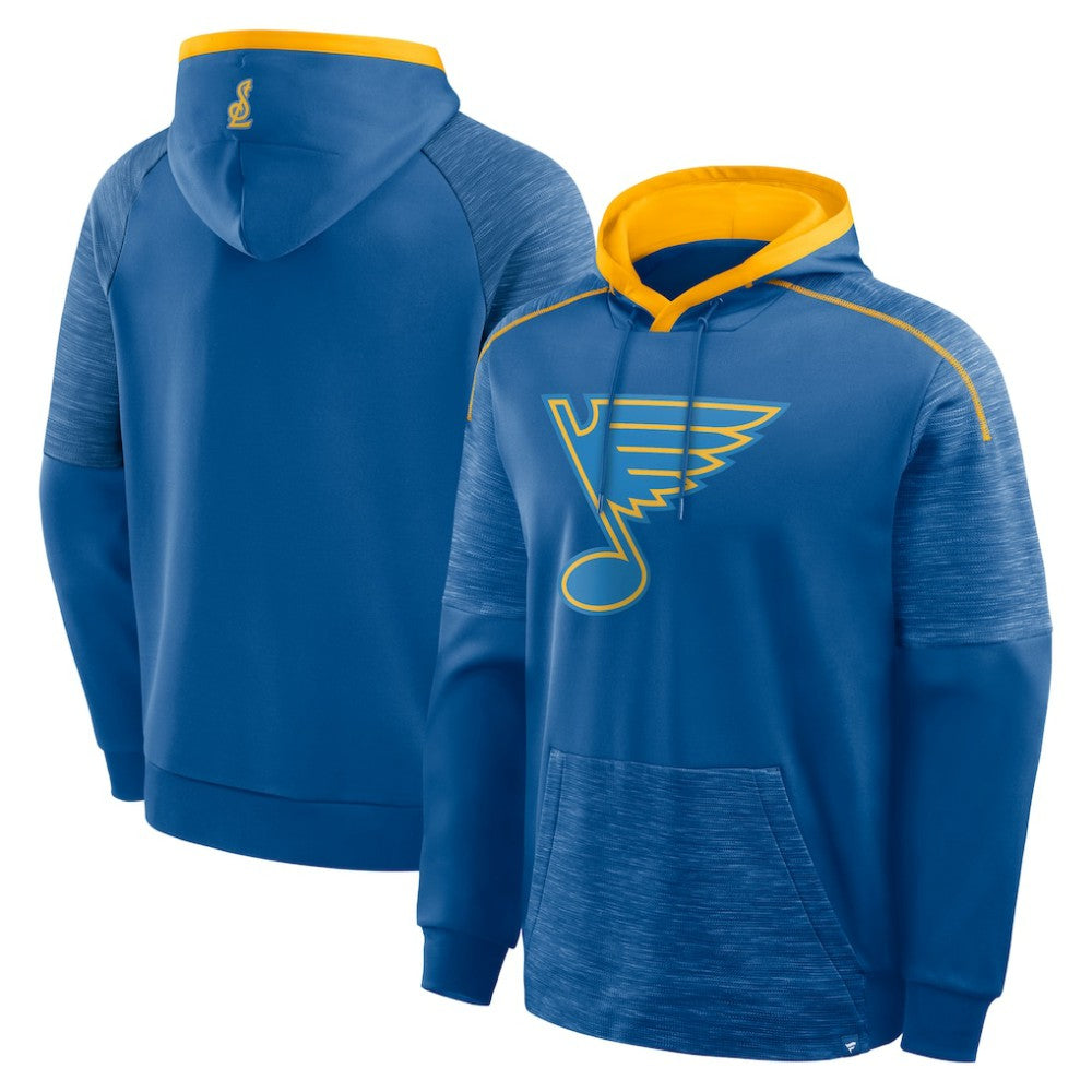 St. Louis Blues Fanatics Goaltender Defender Pullover Hoodie For Sale