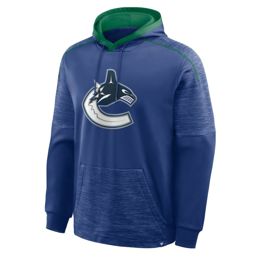 Vancouver Canucks Fanatics Goaltender Defender Pullover Hoodie For Sale