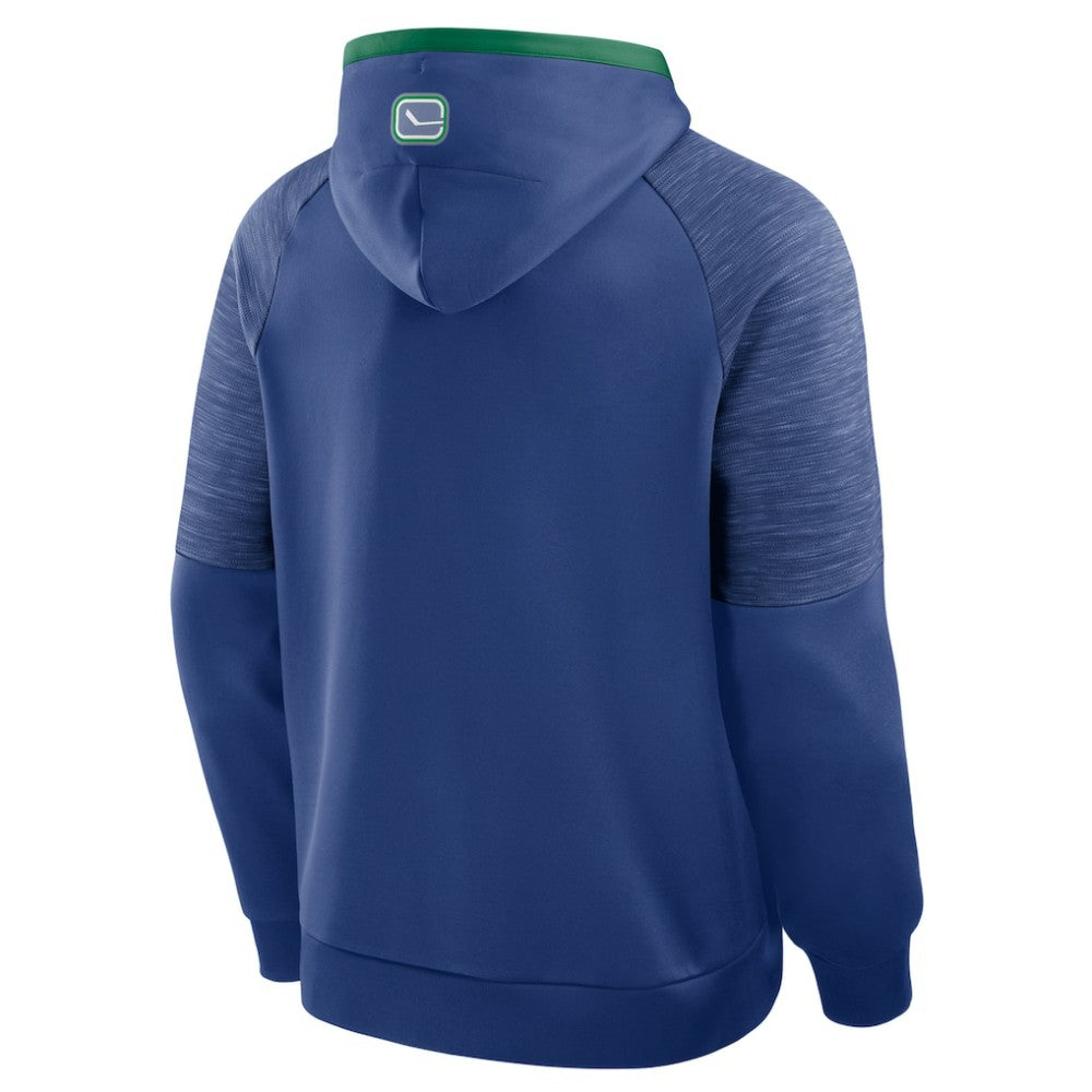 Vancouver Canucks Fanatics Goaltender Defender Pullover Hoodie For Sale