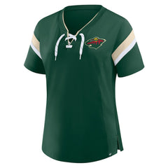 Minnesota Wild Fanatics Women's Offside Athena T-Shirt For Sale