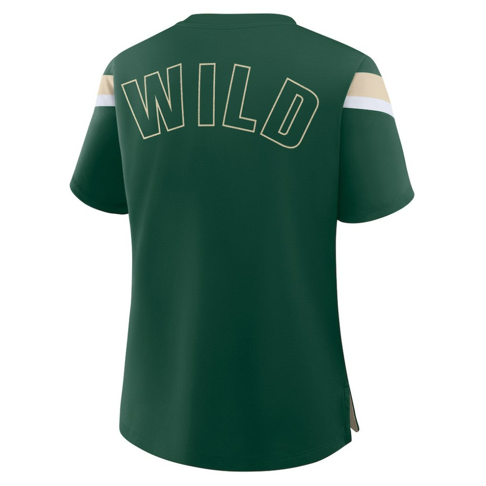 Minnesota Wild Fanatics Women's Offside Athena T-Shirt For Sale