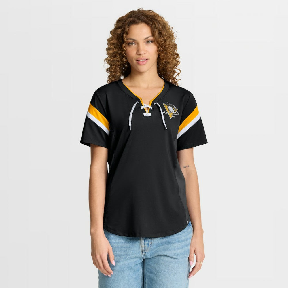 Pittsburgh Penguins Fanatics Women's Offside Athena T-Shirt Online