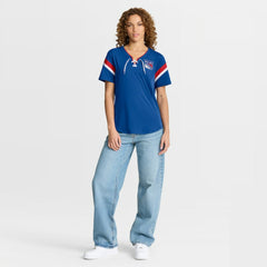 New York Rangers Fanatics Women's Offside Athena T-Shirt Sale