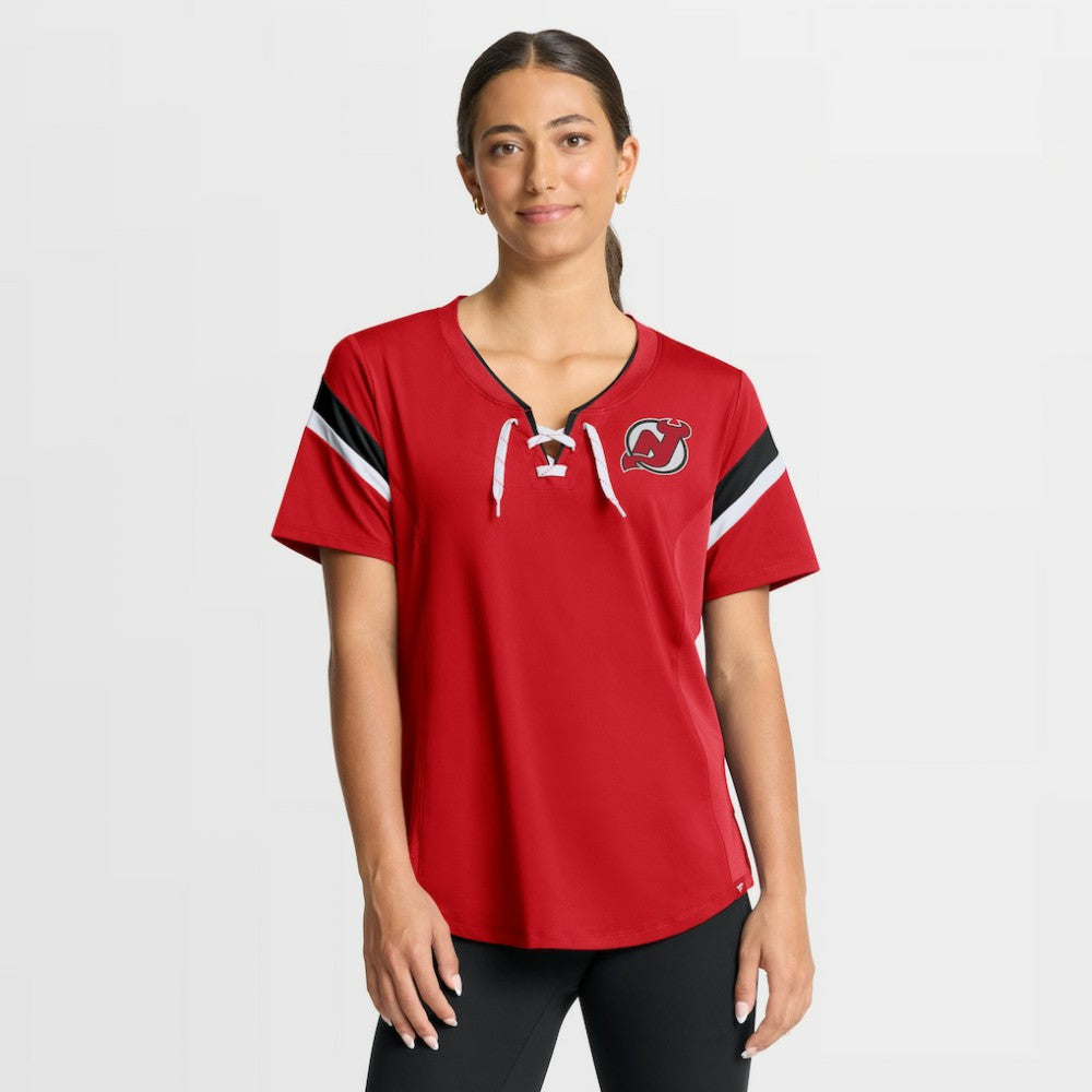 New Jersey Devils Fanatics Women's Offside Athena T-Shirt Online
