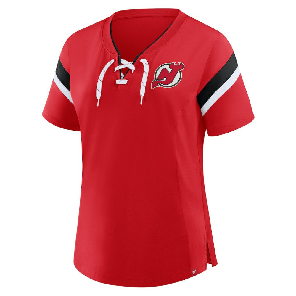 New Jersey Devils Fanatics Women's Offside Athena T-Shirt Online