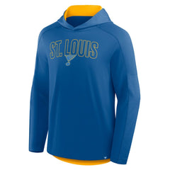 St. Louis Blues Fanatics Penalty Shot Long Sleeve Hoodie T-Shirt Online