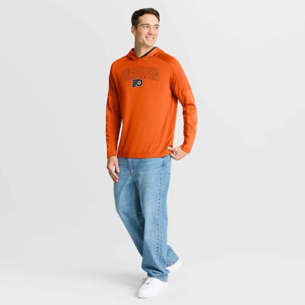 Philadelphia Flyers Fanatics Penalty Shot Long Sleeve Hoodie T-Shirt Online