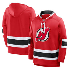 New Jersey Devils Fanatics Prime Time Fleece Hoodie Discount