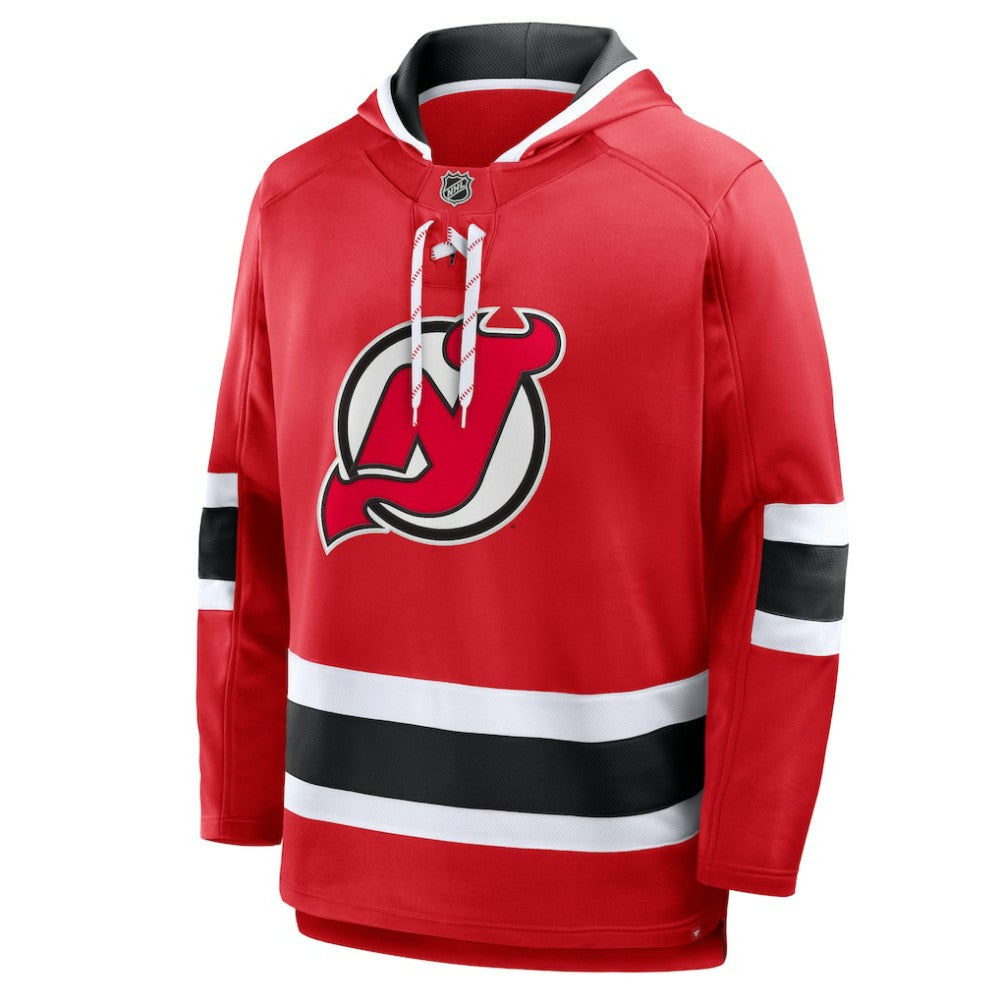 New Jersey Devils Fanatics Prime Time Fleece Hoodie Discount