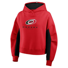 Carolina Hurricanes Fanatics Women's Back Check Boxy Hoodie Sale