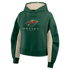 Minnesota Wild Fanatics Women's Back Check Boxy Hoodie Sale
