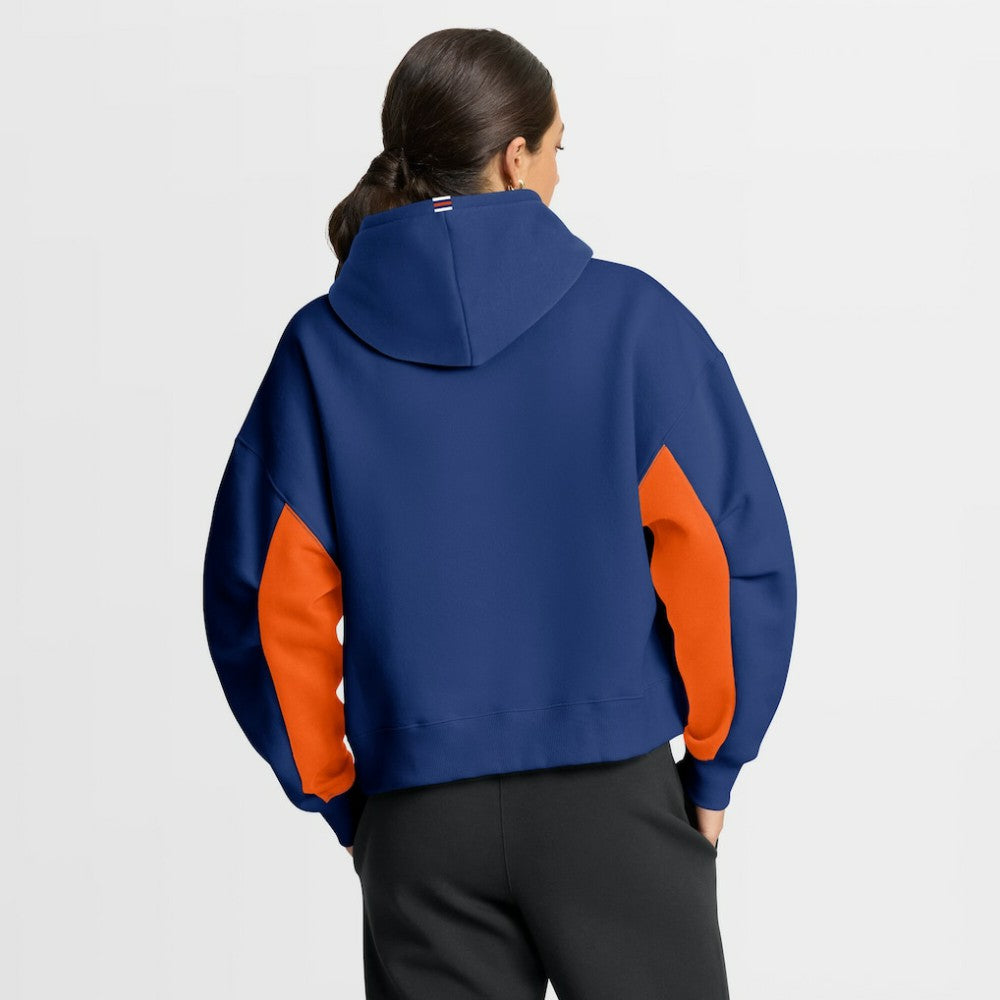 Edmonton Oilers Fanatics Women's Back Check Boxy Hoodie Sale