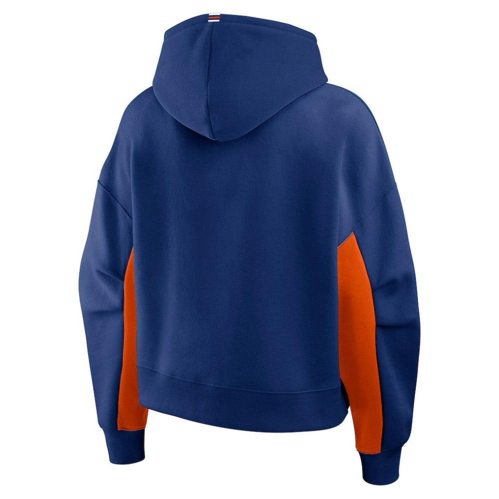 Edmonton Oilers Fanatics Women's Back Check Boxy Hoodie Sale