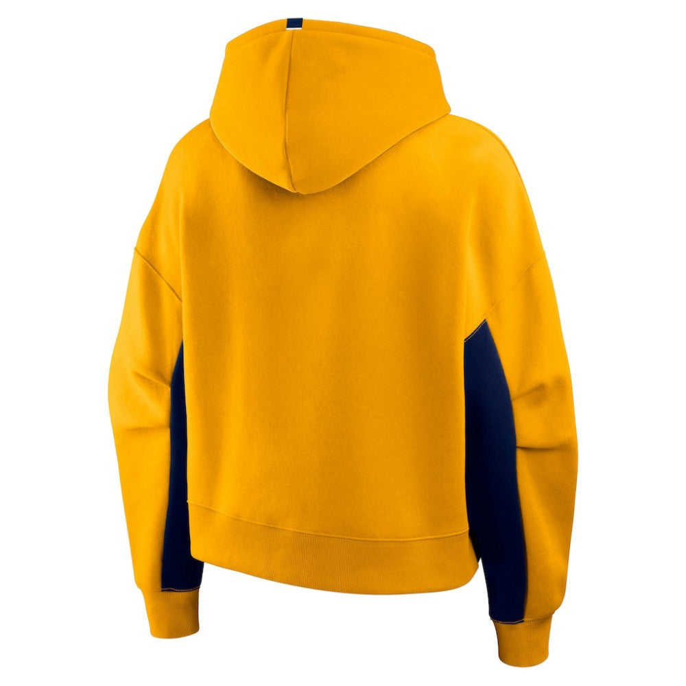 Nashville Predators Fanatics Women's Back Check Boxy Hoodie Outlet